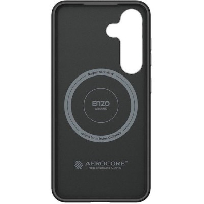 Spigen Enzo Aramid Mag Back Cover Black (Galaxy S25)